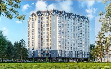 Квартиры: 1 комната, 49 м², Джал мкр (в т.ч. Верхний, Нижний, Средний) Элитка, 10 этаж, ПСО (под самоотделку) — 4