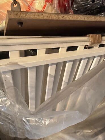 Диваны: Детская кроватка белого цвета с ящиком с ортопедический детский — 6