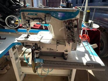 4 ниточная жак: Тигүүчү машина Jack, Оверлок, Жарым автоматтык — 9