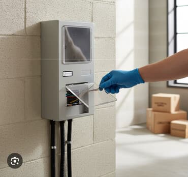 Электрический щит, Металлические