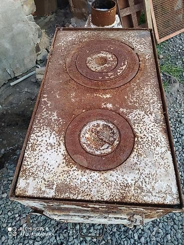 электро м: Дровяная печь-«буржуйка» с варочной поверхностью - Материал — 2