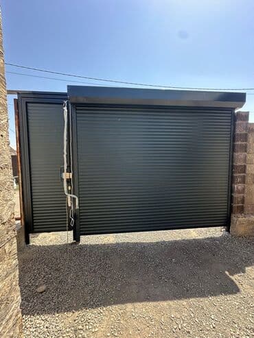 ворота рольставни: Алюминиевые, Автоматические, DoorHan, Для магазина, Для гаража, Для частного дома, С калиткой, Оптом, Новый, Бесплатная установка — 2