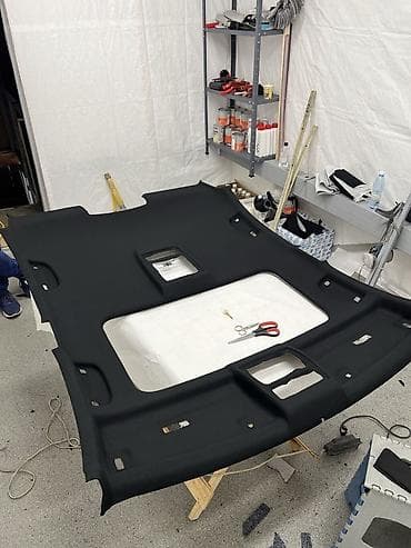 радужные подушки: Перетяжка потолка и элементов интерьера автомобиля - Профессиональная — 3