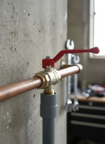 краник: Шаровой кран, Материал: Металл — 1