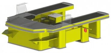 кассавый ящик: Кассовый бокс ГИПЕРНЕРУ Длина транспортера, мм	1200 Общая длина — 1