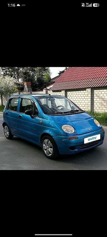 сктер: Daewoo Matiz: 2000 г., Кол менен иштөөчү, Бензин, Хетчбек — 5