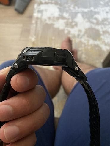 Аксессуарлар: Спорттук сааттар саат, Casio (G-Shock), Альтиметр, Суу өткөрбөөчү, Асыл нуска, Эркектердики, Колдонулган — 2