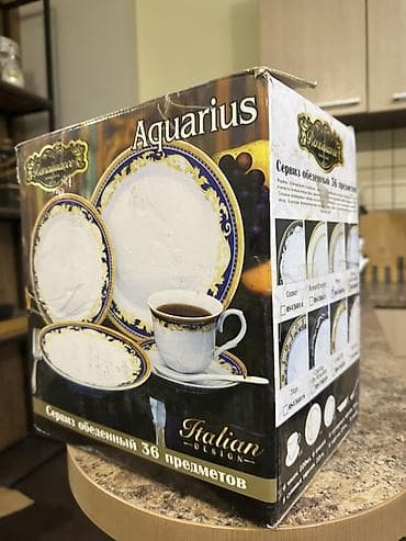ложек: Сервиз обеденный Renaissance “Aquarius”, 36 предметов, Italian Design — 1