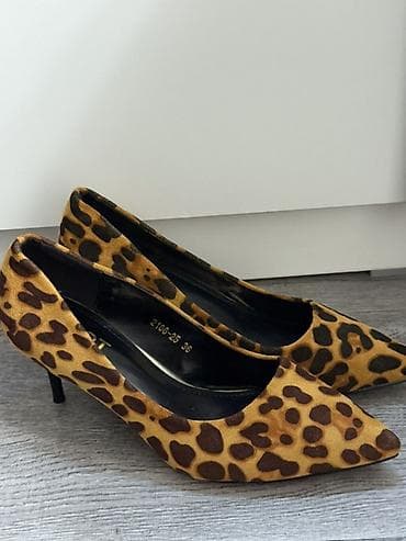 леопардовая: Туфли-лодочки с леопардовым принтом. - Модель: классические лодочки — 3