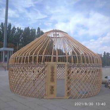 аренда сноуборда бишкек: Боз үйлөрдү ижаралоо, Каркасы Жыгач, 100 баш, Казан, Идиш-аяк, Полу менен — 24