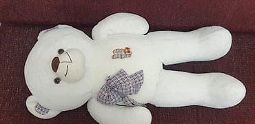 Коляски: Продаю мягкие игрушки. Новые! Большой плюшевый мишка белого цвета. - — 3