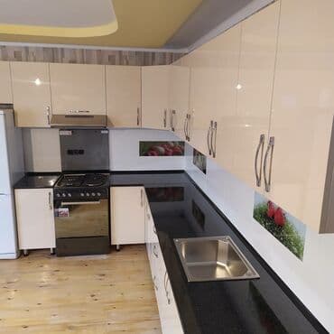 полка для фруктов и овощей: Ашкана гарнитуру, Жаңы, түсү - Ак, МДФ, Акысыз жеткирүү — 13