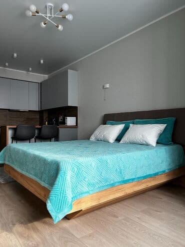 суточные квартиры бишкек цум: 1 комната, Банные принадлежности, Бронь, Телевизор — 1