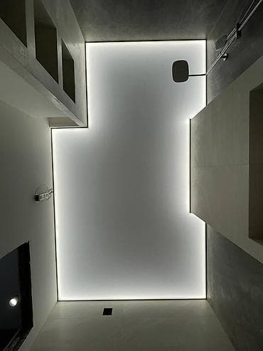 Услуги по строительству и ремонту: Натяжной потолок Матовое, 3D потолки, Глянцевое Гарантия, Бесплатный замер, Бесплатная консультация — 4