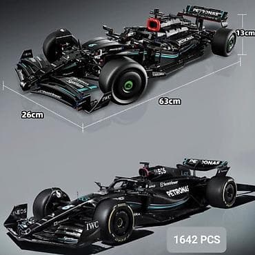 на мальчика 12 13лет: Конструктор Mersedes AMG F1 в масштабе 1:8 ⚡️⚡️⚡️ с Led освещением — 1