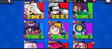 Техника жана электроника: Brawl Stars — игровой аккаунт высокого уровня Основные данные: - Путь — 8