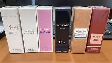 Личные вещи: Парфюмерия, 50 мл (1.7 fl. oz), запечатанные флаконы. Оригинальные — 1