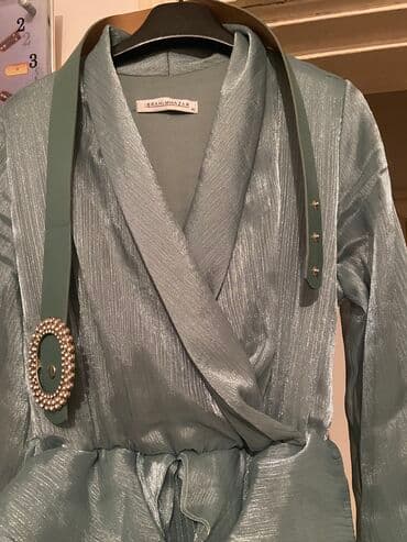 зеленое платье большого размера: Продаю нарядное платье вживую смотрится очень богато и красиво — 4