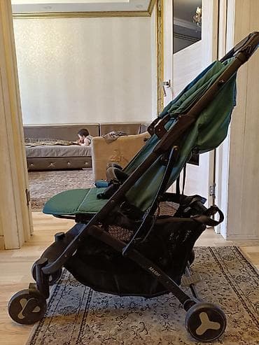 коляска жаны: Прогулочная коляска (зеленая) - Компактная складная конструкция — 7