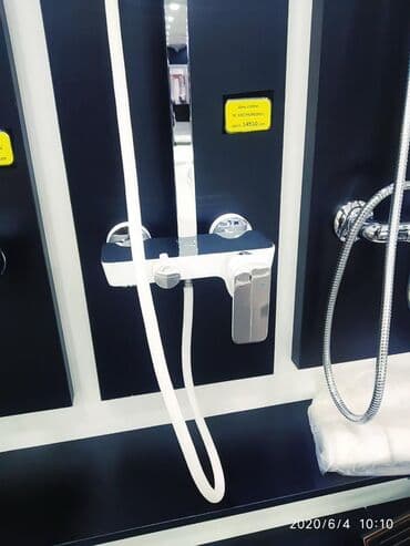 купить смеситель душевой кабины: Душевная стойка цвет белый-никель №4337А63М наш адрес АЮ GRANDул — 2