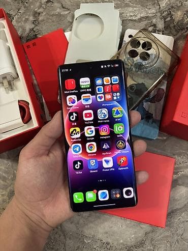 the one: OnePlus 12R, Б/у, 256 ГБ, цвет - Черный, 2 SIM — 6