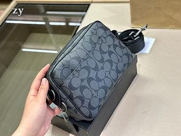 сумка портфель converse: Классическая сумка, Coach, Материал: Комбинированный материал, Застежка на молнии, Унисекс — 2