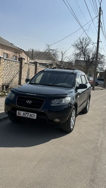 срочно продаю в связи с переездом: Hyundai Santa Fe: 2008 г., 2.7 л, Бензин, Внедорожник — 4