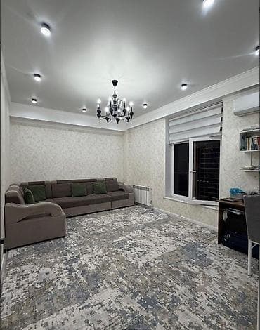 Недвижимость: 2 комнаты, 65 м², Джал мкр (в т.ч. Верхний, Нижний, Средний) 108 серия, 7 этаж, Евроремонт — 9