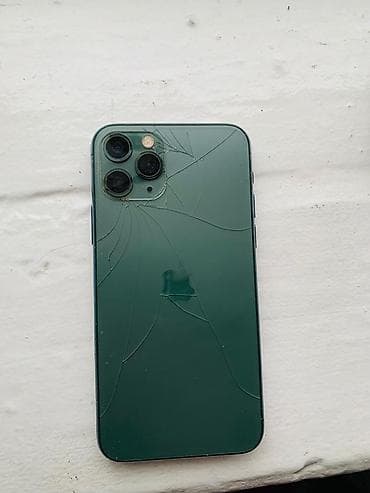 купить apple watch: IPhone 11 Pro, Б/у, 256 ГБ, Зеленый, Чехол, 100 % — 3