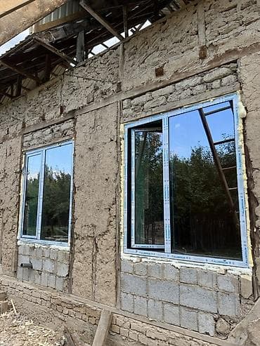 265 40 18: Алюминиевое окно на заказ, Тип окна: Панорамные, Платная установка, Без рассрочки — 2