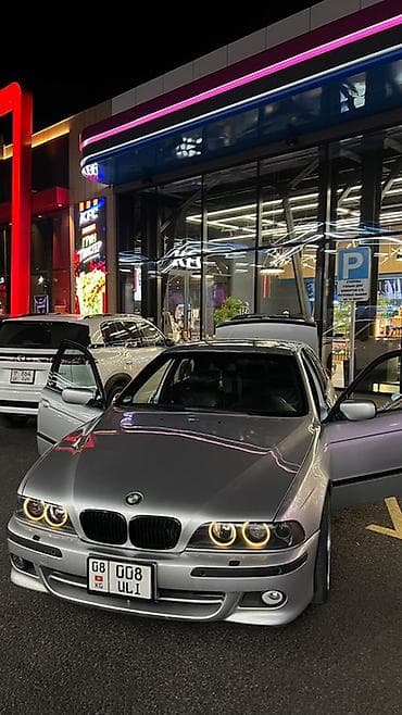 Транспорт: BMW 5 series: 2002 г., 3 л, Типтроник, Бензин, Седан — 3