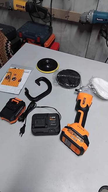 голограммы: Аккумуляторная полировальная машина LEIYA (модель на корпусе — 9