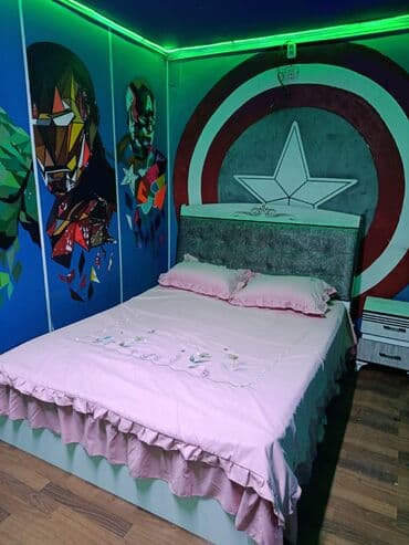 однокомнатная квартира на долгий срок: 3 комнаты, Душевая кабина, Постельное белье, Парковка — 9