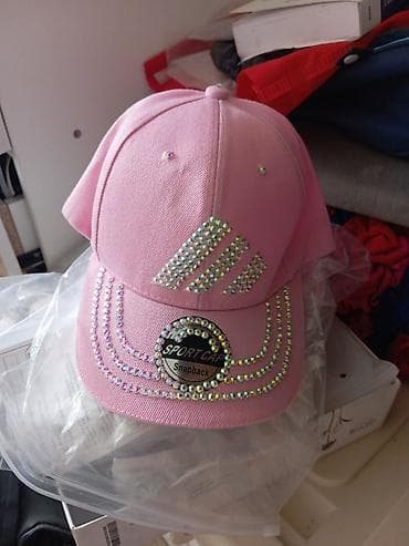 Бейсболки со стразами, модель Snapback - Яркий дизайн с крупными