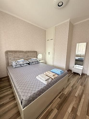 2 bedroom: 2 комнаты, С мебелью полностью — 1
