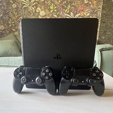 Продаю прошитый PS4 Слим +15 игр 💾 Память 500ГБ ⚙️ 3 ревизия, версия