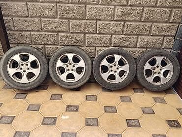 bbs diska: Колеса в сборе 215 / 60 / R 16, Зима, Б/у, Комплект, Легковые, Литые, отверстий - 5 — 1