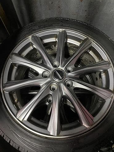 4100 r16: Колеса в сборе 215 / 45 / R 17, Лето, Б/у, Комплект, Легковые, Литые, отверстий - 5 — 4