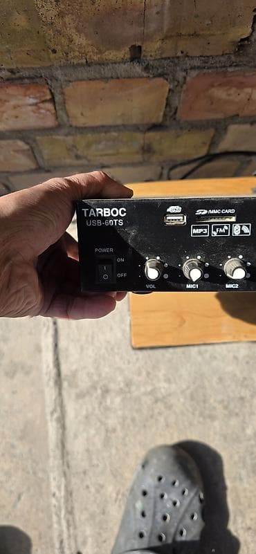 колонка на аренду: Микшерный усилитель TARBOC USB-60TS Компактный усилитель с встроенным — 2