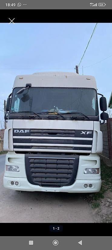 уголок для трактора: Тягач, DAF, 2013 г., Тентованный — 2