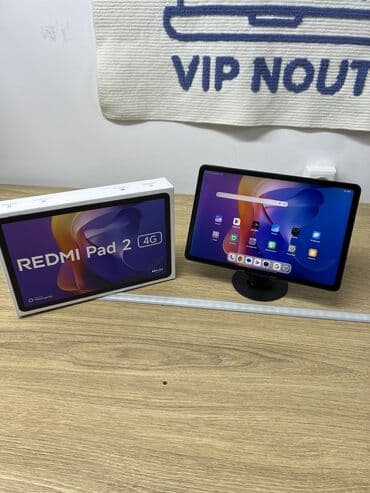 редим 7 а: Планшет, Xiaomi, память 128 ГБ, 9" - 10", 4G (LTE), Б/у, Классический цвет - Черный — 1