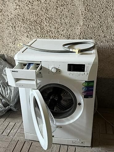 mac: Стиральная машина Beko, фронтальная загрузка. - Вместимость барабана — 1