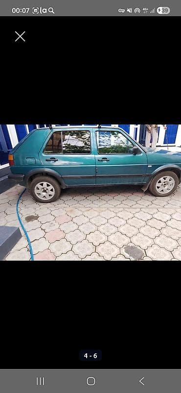 jac js6: Volkswagen Golf: 1992 г., 1.6 л, Механика, Газ, Хэтчбэк — 1
