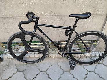 фикс grey: Городской велосипед, Рама M (156 - 178 см), Б/у — 1