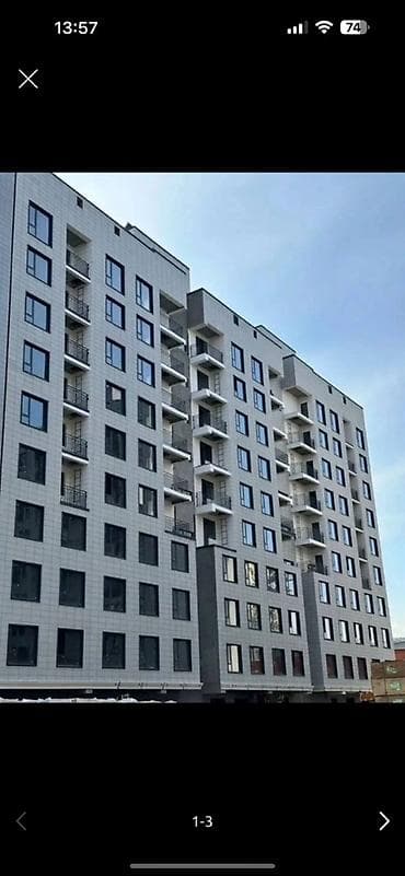 Недвижимость: 3 комнаты, 79 м², Элитка, 8 этаж, Готовая ПСО (под самоотделку) — 1