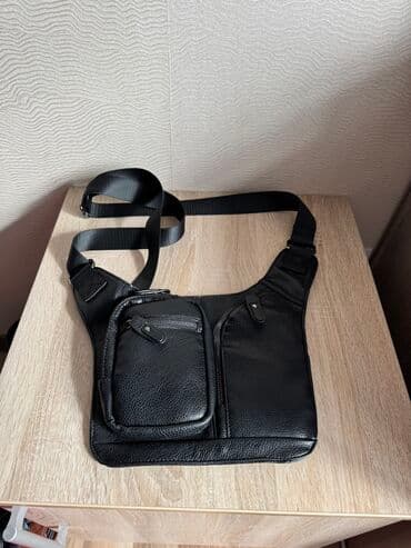 сумка женская большая брендовая: Барсетка, Материал: Искусственная кожа, Застежка на молнии, Множество карманов, Моющийся материал, Новый — 3