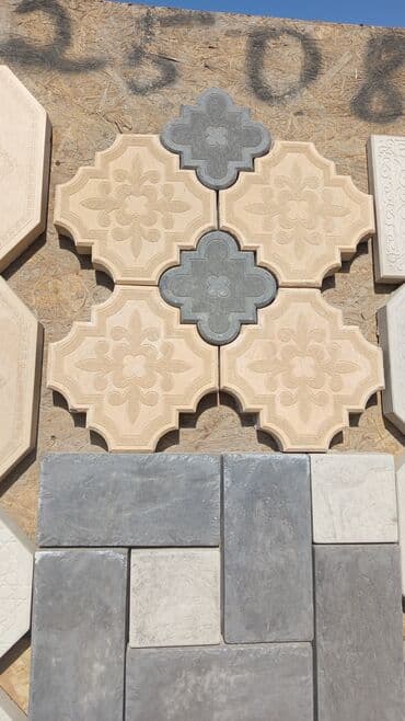 грохус цена: Продаю бракованные брусчатки.разного цвета и форм.дешево.по 300 сом за — 1