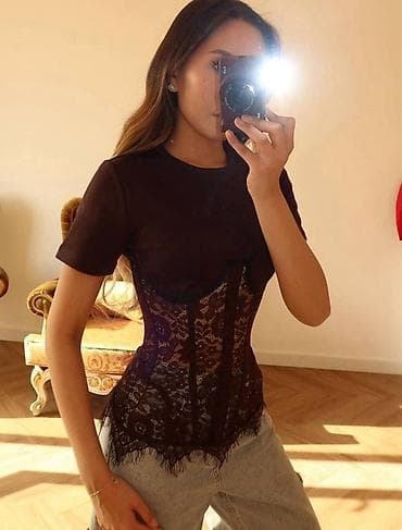 платье корсет: Корсет, С кружевом, Новый, S — 1