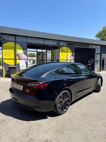 электрический насос для автомобиля цена: Tesla Model 3 Performance, 2020 года Цвет: Чёрный кузов / Белый салон — 4