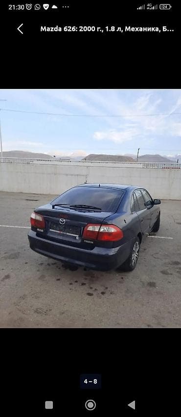 mazda 626 1998: Mazda 626: 2000 г., 1.8 л, Механика, Бензин, Седан — 6